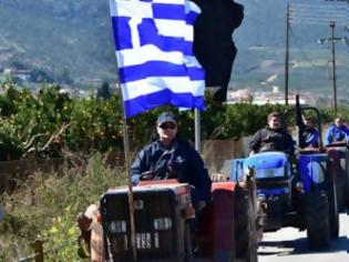 Φωτογραφία για Αγρότες έκλεισαν την παλιά Εθνική Τριπόλεως - Άργους