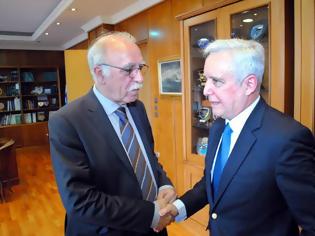 Φωτογραφία για Συνάντηση ΑΝΥΕΘΑ Δημήτρη Βίτσα με τον Πρέσβη των Η.Π.Α. στην Ελλάδα