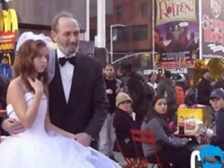 Φωτογραφία για Ο 65χρονος Έλληνας που παντρεύτηκε την 12χρονη και ξεσήκωσε αντιδράσεις στην Αμερική. Τι είναι αυτό που δεν ήξερε κανείς όμως; [video]