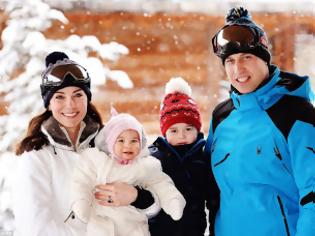 Φωτογραφία για Kate Middeton-Πρίγκιπας William: Κάνουν τις πρώτες τους οικογενειακές διακοπές στις Άλπεις... [photos]