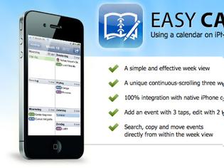 Φωτογραφία για Easy Calendar :AppStore free today....για να οργανώσετε την εβδομάδα σας