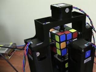 Φωτογραφία για Δείτε το ρομπότ που λύνει τον κύβο του Ρούμπικ σε…1 δευτερόλεπτο!