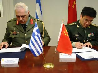 Φωτογραφία για Υπογραφή Προγράμματος Στρατιωτικής Συνεργασίας με Την Κίνα