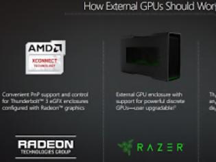 Φωτογραφία για Η τεχνολογία XConnect External GPU της AMD
