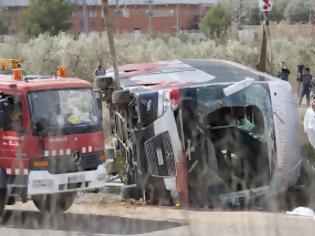 Φωτογραφία για Αποκάλυψη για το τροχαίο με λεωφορείο στην Ισπανία: Ο οδηγός είχε...