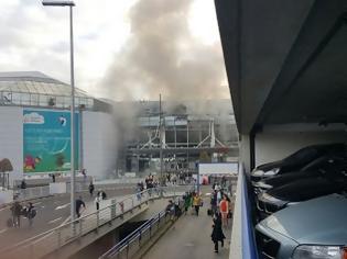 Φωτογραφία για Εικόνες-σοκ από τις εκρήξεις στο αεροδρόμιο στις Βρυξέλλες. Δεκάδες οι νεκροί... [photos]