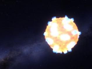 Φωτογραφία για Μοναδικό: Η NASA κατέγραψε για πρώτη φορά την έκρηξη άστρου