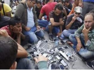Φωτογραφία για Αγρια συμπλοκή προσφύγων στα Διαβατά - 30 πιάστηκαν στα χέρια για τη φόρτιση ενός κινητού
