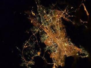 Φωτογραφία για «Καληνύχτα Αθήνα» από το Διάστημα
