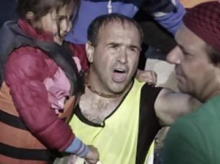 Φωτογραφία για Ενταση στη Λέσβο με τους πρόσφυγες -Ζητούν να ανοίξουν τα σύνορα [video]