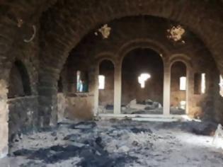 Φωτογραφία για Η καταστροφή της ιστορικής Συριανικής Μονής του Αγίου Ιουλιανού στο αλ-Qaryatayn από τους τζιχαντιστές του ISIS [photos]