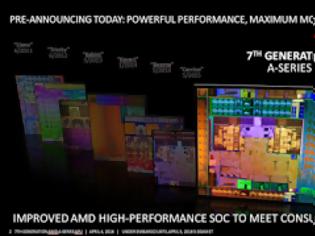 Φωτογραφία για Η AMD δημοσιεύει νέα για τα Bristol Ridge SOC