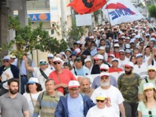Φωτογραφία για Έβδομη μέρα της μεγάλης πορείας: Διαδρομή Μέγαρα - Ελευσίνα