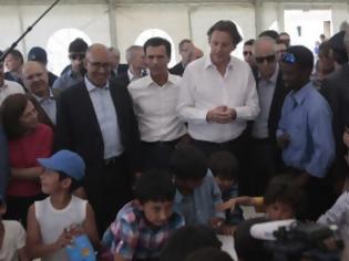 Φωτογραφία για Στο κέντρο φιλοξενίας προσφύγων του Ελαιώνα οι 6 ευρωπαίοι υπουργοί
