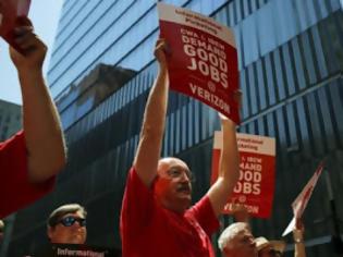 Φωτογραφία για Απεργία ξεκινούν 40.000 εργαζόμενοι της εταιρίας Verizon