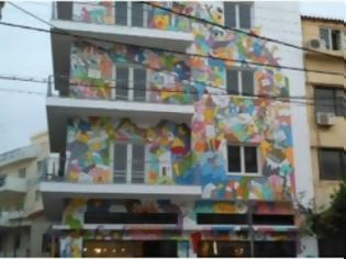 Φωτογραφία για Οι τοίχοι στο Ηράκλειο, παίρνουν θέση για το προσφυγικό – Ένα εντυπωσιακό γκράφιτι στο κέντρο της πόλης