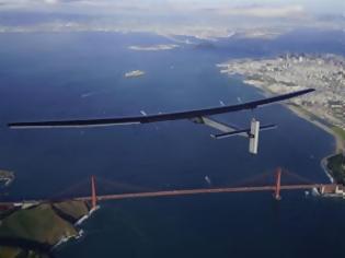 Φωτογραφία για Ηλιακό αεροπλάνο διέσχισε για πρώτη φορά τον Ειρηνικό Ωκεανό