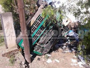 Φωτογραφία για Νεκρός 47χρονος οδηγός στην Ε.Ο. Βόλου - Λάρισας [photos]