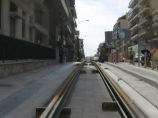 Φωτογραφία για Επέκταση Τραμ Πειραιά: Στρώνονται οι γραμμές, ξεκίνησε η κατασκευή των στάσεων