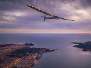 Φωτογραφία για Πέρασε τον Ειρηνικό το ηλιακό αεροσκάφος Solar Impulse 2
