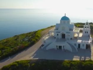 Φωτογραφία για Η πανέμορφη εκκλησία του Προφήτη Ηλία στο Λαύριο σε ένα εντυπωσιακό εναέριο βίντεο