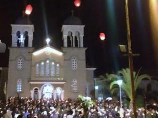 Φωτογραφία για Εντυπωσιακό: Ανάσταση με αερόστατα στον ουρανό της Τρίπολης
