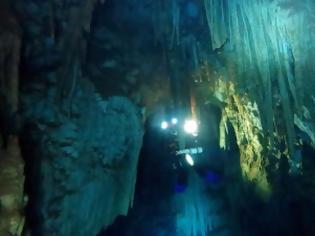 Φωτογραφία για Νέες εξερευνήσεις για υποβρύχια σπήλαια στον βυθό της Αρκαδίας [photos+video]