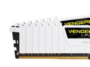 Φωτογραφία για Λευκές Vengeance LPX DDR4 Μνήμες Κυκλοφορεί η Corsair