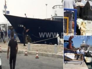 Φωτογραφία για ΑΠΙΣΤΕΥΤΟ ατύχημα με Πλοίο στην Πάρο [video]