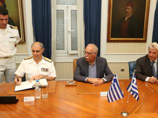 Φωτογραφία για Υπογραφή συμφωνίας συνεργασίας μεταξύ Πολεμικού Ναυτικού και ΔΕΗ