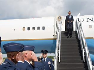 Φωτογραφία για ΗΠΑ: Ο Ομπάμα αναχώρησε για περιοδεία στο Βιετνάμ και στην Ιαπωνία