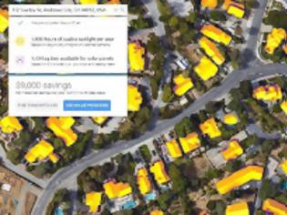 Φωτογραφία για Φωτοβολταϊκά: το Google Project Sunroof επεκτείνεται σε 43 εκατ. στέγες