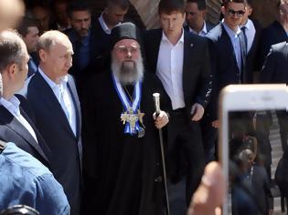 Φωτογραφία για Ο Πούτιν στο Άγιο Όρος: Ελλάς - Ρωσία - Ορθοδοξία και στιγμές κατάνυξης!