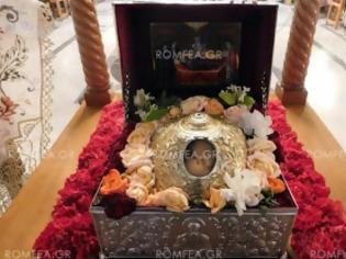 Φωτογραφία για Η Τίμια Κάρα του οσίου Δαβίδ από την Εύβοια - Στον Πειραιά από 6-12 Ιουνίου