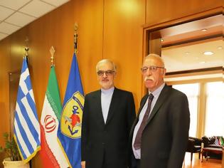 Φωτογραφία για Συνάντηση ΑΝΥΕΘΑ Δημήτρη Βίτσα με τον Πρέσβη του Ιράν