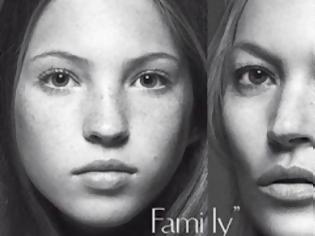 Φωτογραφία για H Κέιτ Μος και η 13χρονη κόρη της φωτογραφίζονται για τη Vogue