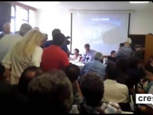 Φωτογραφία για Νέα βίντεο από τη θερμή υποδοχή των Κρητικών στον Πολάκη... [videos]