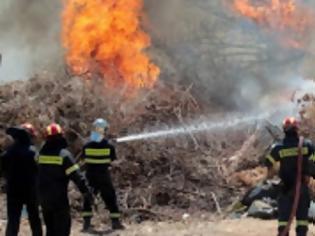 Φωτογραφία για Κρήτη: Σε εξέλιξη δυο φωτιές - Μάχη δίνουν οι πυροσβέστες