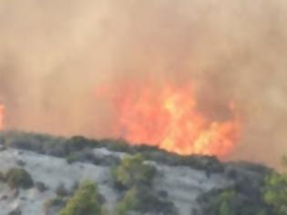 Φωτογραφία για Καίγεται για τρίτη μέρα η Κρήτη...