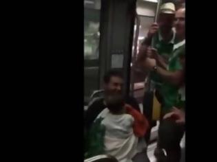 Φωτογραφία για Τρελό γέλιο! Ιρλανδοί οπαδοί νανουρίζουν μωρό μέσα στο τρένο! [video]