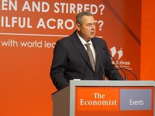 Φωτογραφία για Ομιλία ΥΕΘΑ Πάνου Καμμένου στο Συνέδριο του Economist