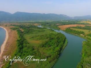 Φωτογραφία για Οι εκβολές και το δέλτα του Πηνειού ποταμού σε ένα εντυπωσιακό βίντεο!