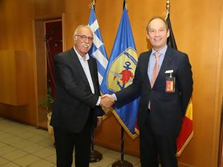 Φωτογραφία για Συνάντηση ΑΝΥΕΘΑ Δημήτρη Βίτσα με τον Πρέσβη του Βελγίου