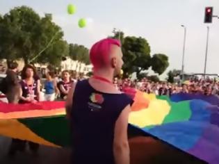 Φωτογραφία για Παρέλαση Υπερηφάνειας στη Θεσσαλονίκη [video]