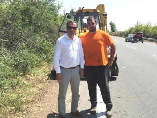 Φωτογραφία για Θεόδωρος Θεοδωρίδης: Βελτιώνουμε την οδική ασφάλεια στο εθνικό και επαρχιακό οδικό δίκτυο αρμοδιότητας της Π.Ε. Πέλλας