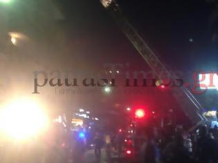 Φωτογραφία για Πάτρα: Έπιασε φωτιά πολυκατοικία και...