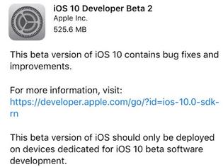 Φωτογραφία για Η Apple κυκλοφόρησε την δεύτερη beta του ios 10