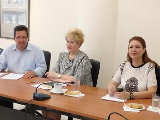 Φωτογραφία για Επίσκεψη της ΥΜΑΘ Μαρίας Κόλλια-Τσαρουχάς στο ΤΕΙ Κεντρικής Μακεδονίας