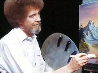 Φωτογραφία για Το αναρωτηθήκατε; Tι να απέγιναν οι 30.000 διάσημοι πίνακες του Bob Ross;