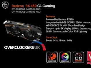 Φωτογραφία για Custom RX 480 GPUs feat. GIGABYTE, ASUS, XFX
